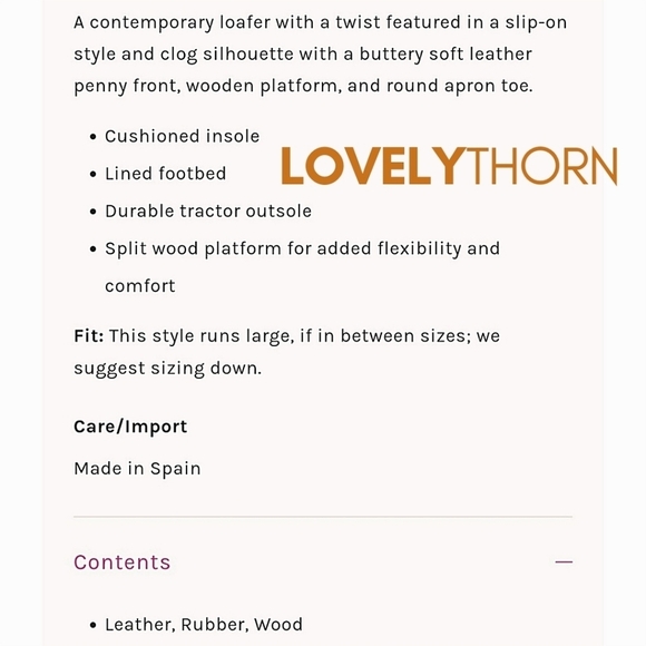 FREE PEOPLE // ltd ed corbin patent leather loafer wooden platform clog slides - Picture 9 of 10